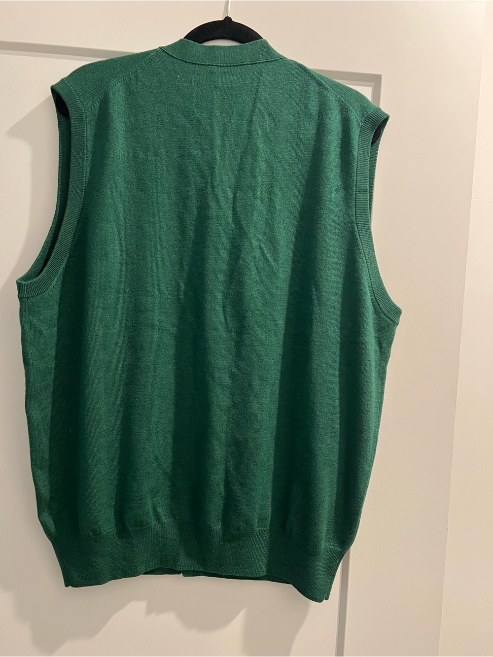 Peter Millar 100% Merino Wool Button Down Vest - Size XL - Picture 3 of 9